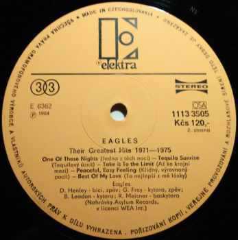 Eagles: Their Greatest Hits 1971-1975