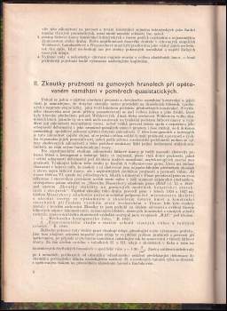 Jan Bašta: Theorie látkové únavy hmoty neživé zejména v konstrukcích inženýrských zpracovaná a ověřená na podkladě experimentálním