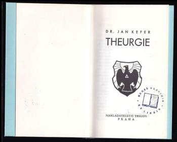 Jan Kefer: Theurgie