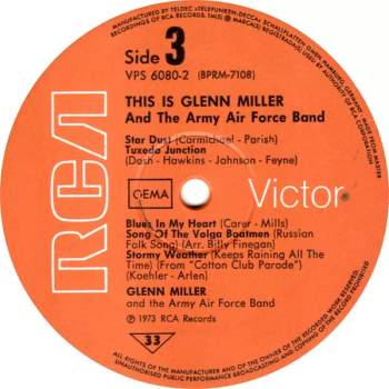 Glenn Miller And The Army Air Force Band: This Is Glenn Miller And The Army Air Force Band (2xLP)