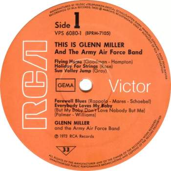 Glenn Miller And The Army Air Force Band: This Is Glenn Miller And The Army Air Force Band (2xLP)