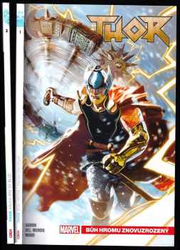 Thor 1 - 2 - Bůh hromu znovuzrozený + Válka říší se blíží - Jason Aaron, Jason Aaron, Jason Aaron (2019, Crew) - ID: 654973