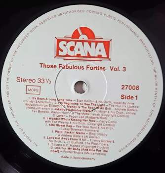 Various: Those Fabulous Fourties Volume 3