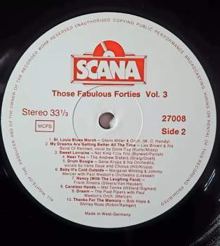 Various: Those Fabulous Fourties Volume 3