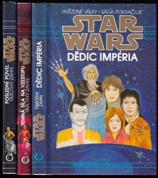 Thrawnova trilogie 1 - 3 - Star Wars - Dědic impéria + Temná síla na vzestupu + Poslední povel - Timothy Zahn, Timothy Zahn, Timothy Zahn, Timothy Zahn (1993, Olympia) - ID: 807289