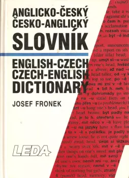 Josef Froněk: Anglicko-český a česko-anglický slovník