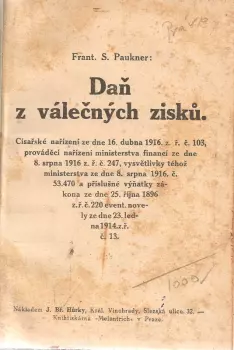 Daň z válečných zisků