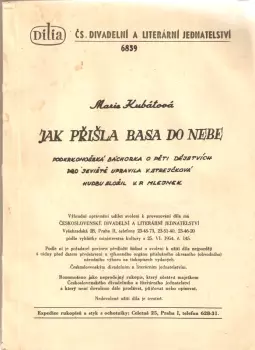 Marie Kubátová: Jak přišla basa do nebe