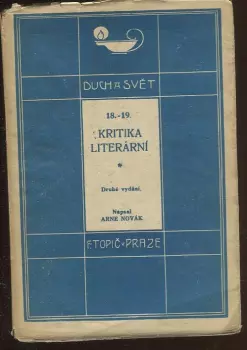 Arne Novák: Kritika literární