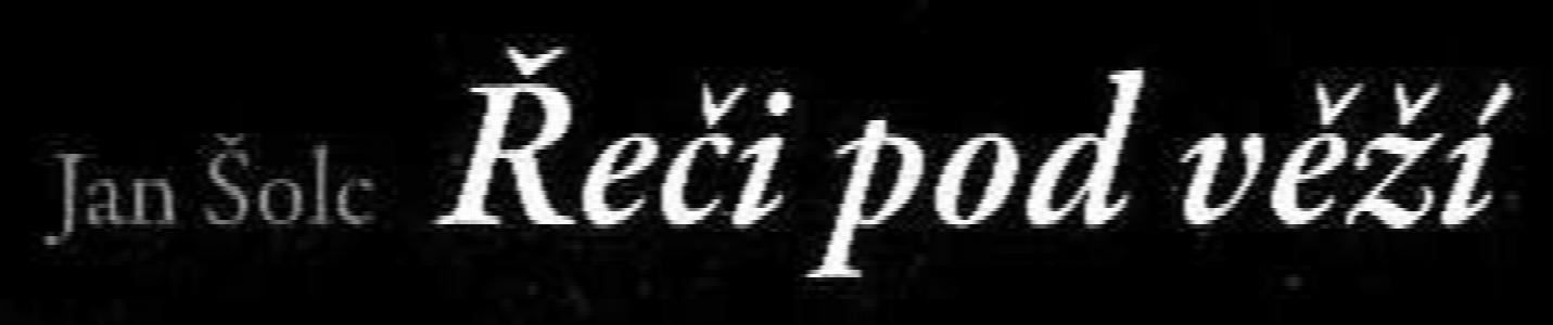Řeči pod věží