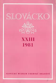 Slovácko XXIII. 1981