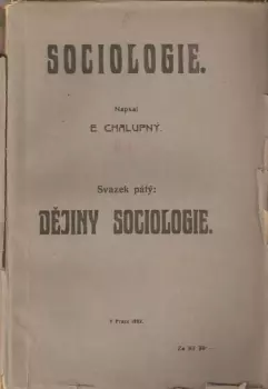 Emanuel Chalupný: Sociologie