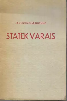 Jacques Chardonne: Statek Varais