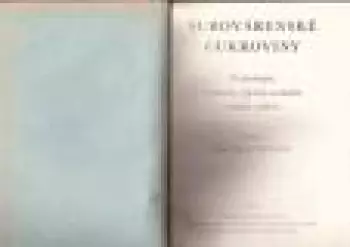 Karel Šandera: Surovárenské cukroviny