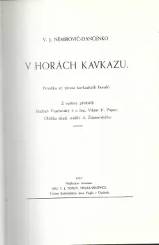 Vasilij Ivanovič Nemirovič-Dančenko: V horách Kavkazu