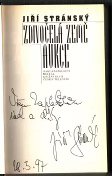 Jiří Stránský: Zdivočelá země ; Aukce