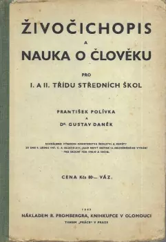 František Polívka: Živočichopis a nauka o člověku pro I. a II. třídu středních škol