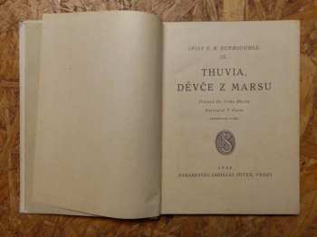 Edgar Rice Burroughs: Thuvia, děvče z Marsu
