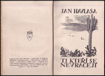Jan Havlasa: Ti kteří se nevracejí