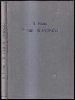 Jan Havlasa: Ti kteří se nevracejí