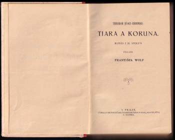 Teodor Jeske-Choiński: Tiara a koruna