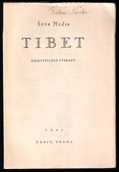 Sven Hedin: Tibet