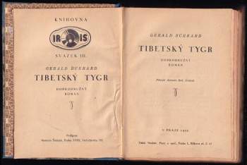 Gerald Burrard: Tibetský tygr