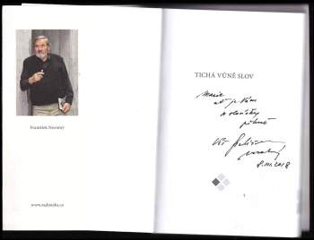 František Novotný: Tichá vůně slov