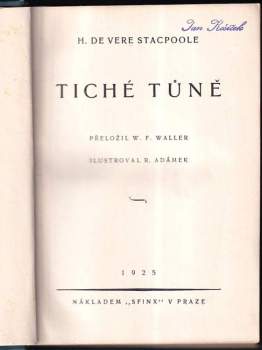 Henry de Vere Stacpoole: Tiché tůně