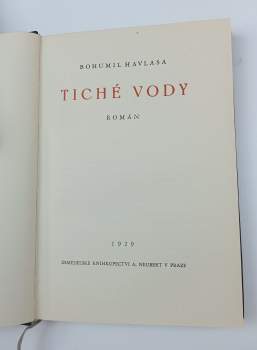 Bohumil Havlasa: Tiché vody