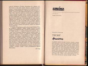 Graham Greene: Tichý Američan
