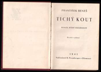 František Beneš: Tichý kout