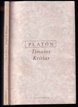 Timaios ; Kritias