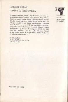 Arkadij Petrovič Gajdar: Timur a jeho parta