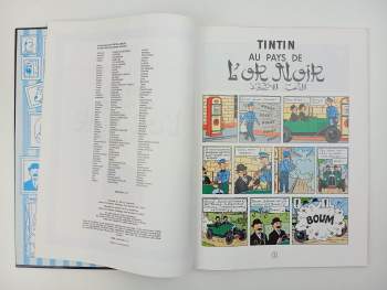 Hergé: Tintin au pays de L'or Noir