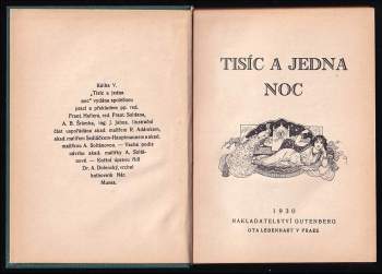 Tisíc a jedna noc V.