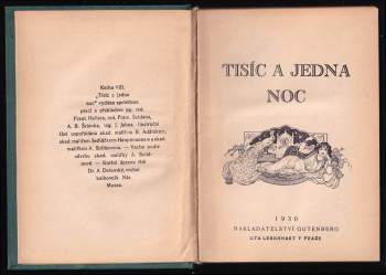 Tisíc a jedna noc VIII.
