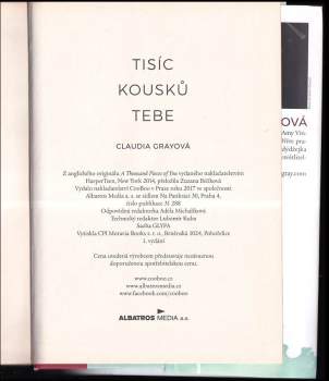 Claudia Gray: Tisíc kousků tebe