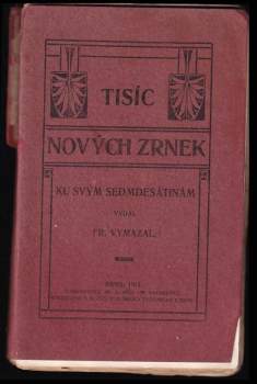 Tisíc nových zrnek