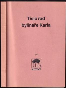 Tisíc rad bylináře Karla