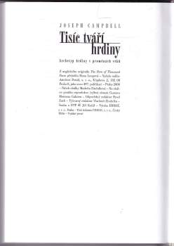 Joseph Campbell: Tisíc tváří hrdiny