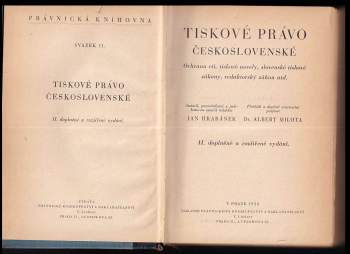 Tiskové právo československé