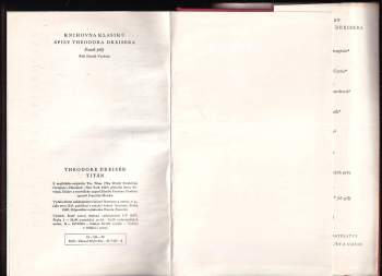 Theodore Dreiser: Titán