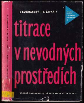 Titrace v nevodných prostředích