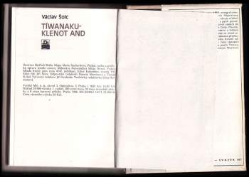 Václav Šolc: Tíwanaku - klenot And