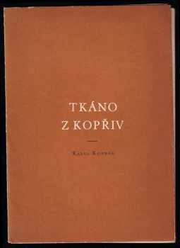 Tkáno z kopřiv
