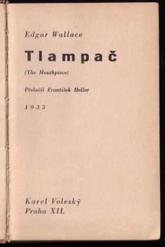 Edgar Wallace: Tlampač