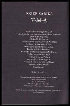 Jozef Karika: Tma