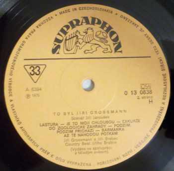 Jiří Grossmann: To Byl Jiří Grossmann