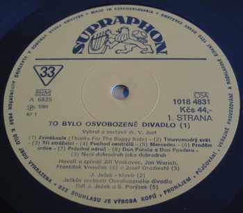 To Bylo Osvobozené Divadlo 1 (1928 ▪ 1933) 2xLP